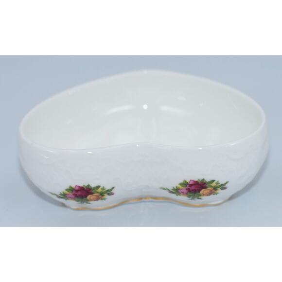 Royal Albert "Old Country Roses" Heart Shaped Trinket Candy Dish - Picture 6 of 8